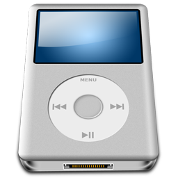 iPod Silver Alt Icon 256x256 png